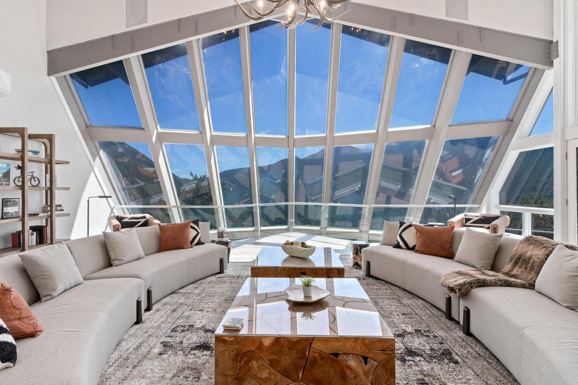 Casa De Cristal-Epic Views-Hottub-Sauna-Sleeps 10-Luxury Linens-Stocked Kitchen エステス・パーク エクステリア 写真