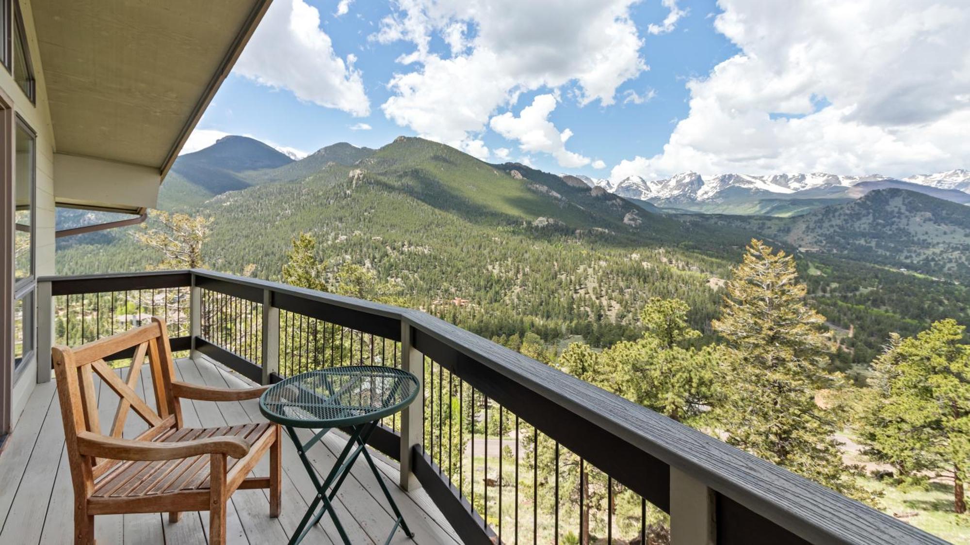 Casa De Cristal-Epic Views-Hottub-Sauna-Sleeps 10-Luxury Linens-Stocked Kitchen エステス・パーク エクステリア 写真