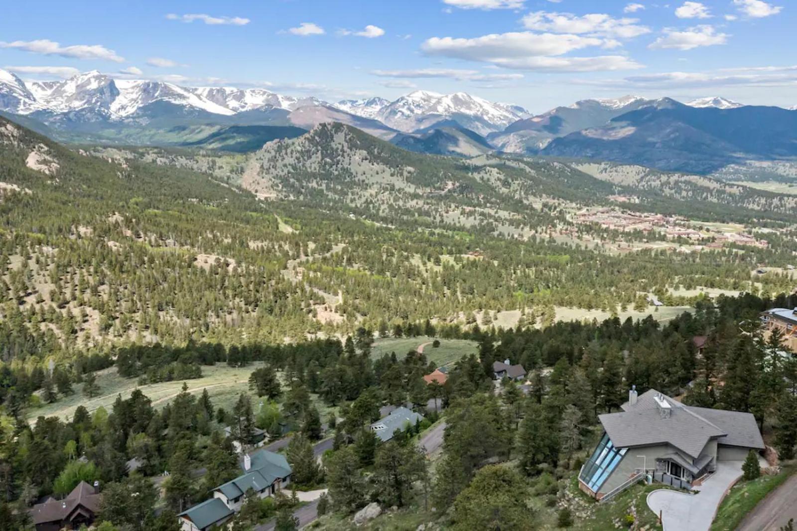 Casa De Cristal-Epic Views-Hottub-Sauna-Sleeps 10-Luxury Linens-Stocked Kitchen エステス・パーク エクステリア 写真