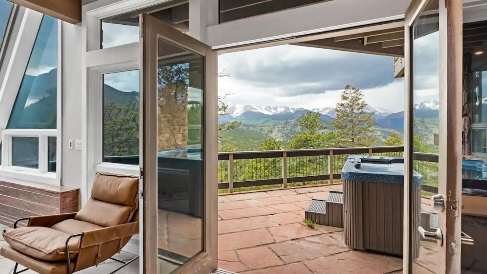 Casa De Cristal-Epic Views-Hottub-Sauna-Sleeps 10-Luxury Linens-Stocked Kitchen エステス・パーク エクステリア 写真