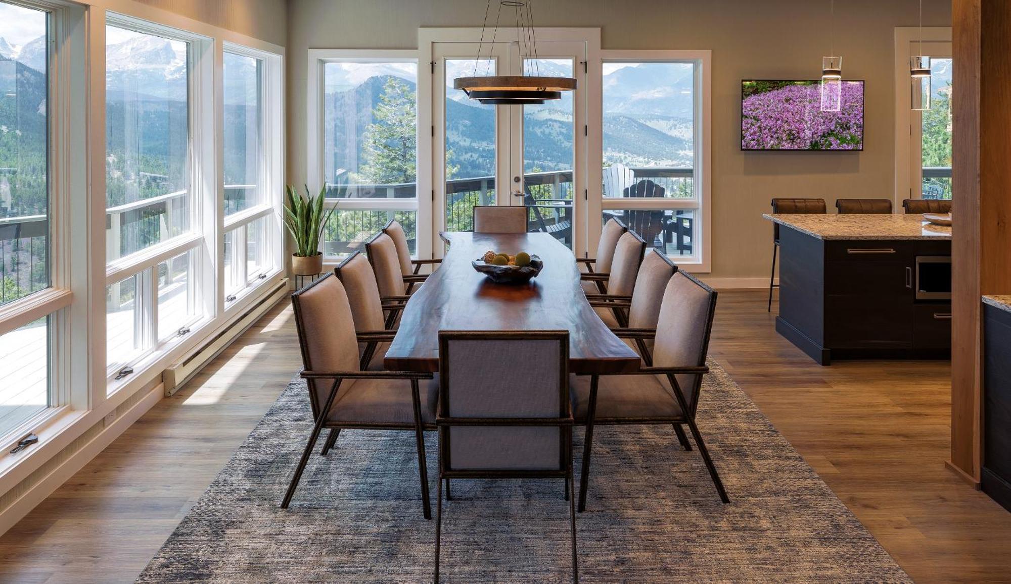 Casa De Cristal-Epic Views-Hottub-Sauna-Sleeps 10-Luxury Linens-Stocked Kitchen エステス・パーク エクステリア 写真